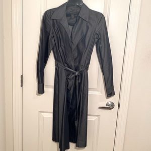 Banana Republic Charcoal Long Sleeve Dress